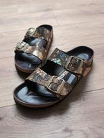 Birkenstock NEU Arizona Hex Metallic Gr.40 Sandale Rheinland-Pfalz - Pirmasens Vorschau