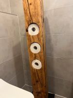 Toilettenpapierhalter Klorollenhalter Holz Holzbalken Bayern - Bogen Niederbay Vorschau