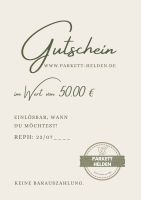 Geschenkgutschein 50 €, Gutschein jederzeit einlösbar Schleswig-Holstein - Güster Vorschau