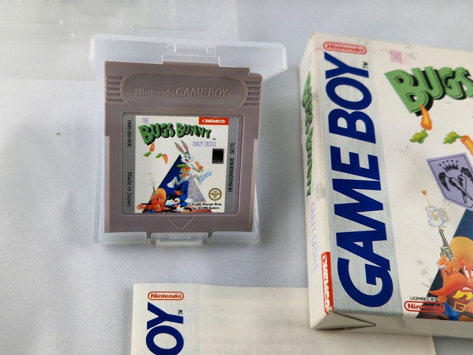 Gameboy Classic Spiel Bugs Bunny Mit OVP Verpackung Anleitung in Villingen-Schwenningen