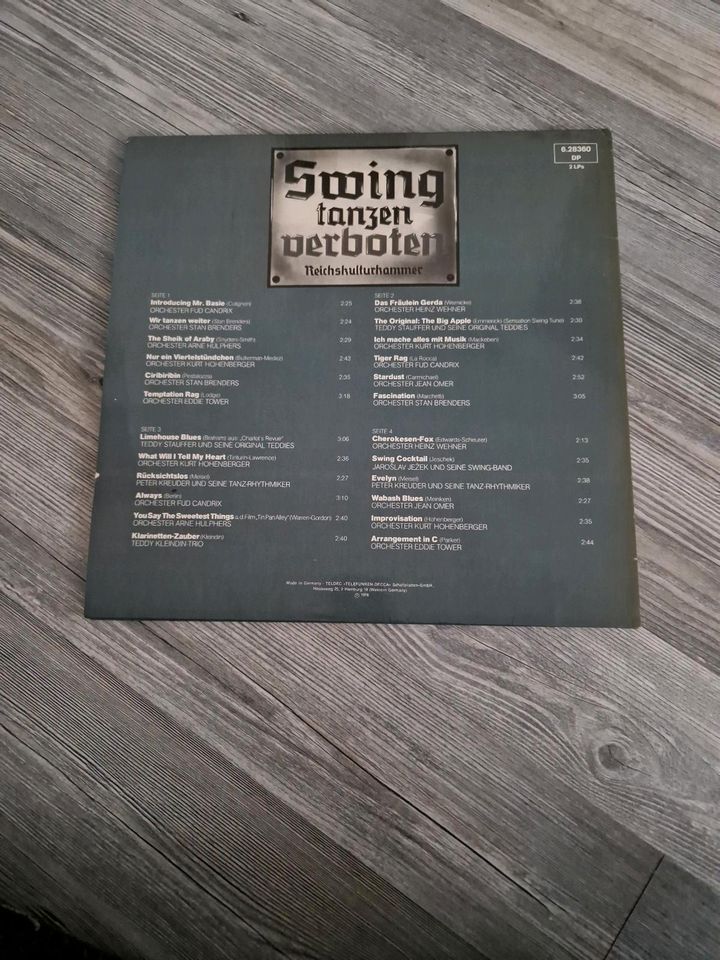 Swing Tanzen verboten Schallplatte/ LP in Lehrte