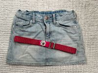 Süße Jeansrock H&M 128 mit Glitzer Gürtel pink Nordrhein-Westfalen - Solingen Vorschau