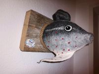 Deko Fisch aus Filz für die Wand Bayern - Dietersheim Vorschau