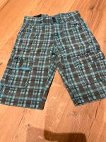 Kurze Hose Short 122 blau grau kariert Kr. Dachau - Röhrmoos Vorschau