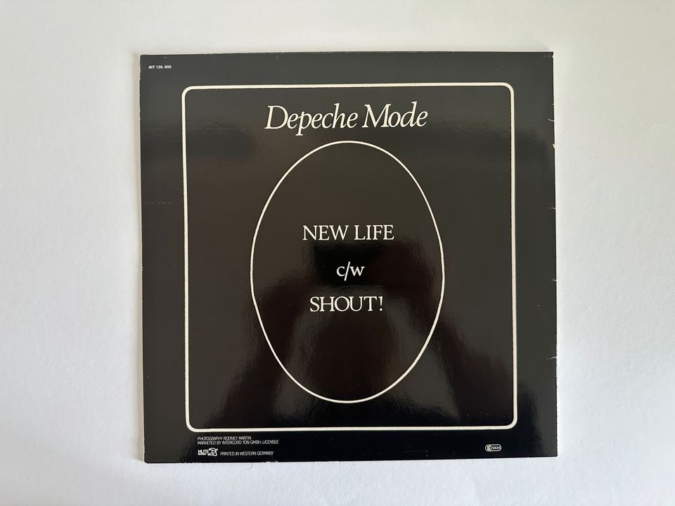 Depeche Mode - New Life 12“ Maxi-Single in Hamburg