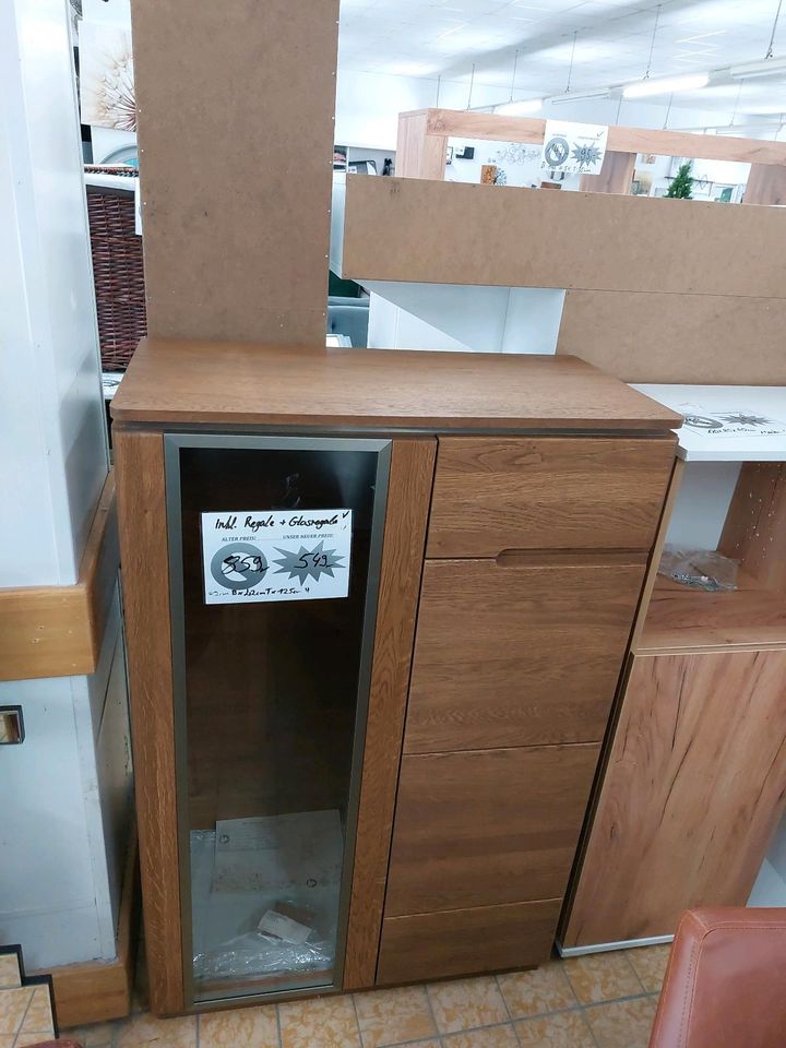 Vitrine Highboard Sideboard Kommode Möbel UVP 859€ in Alsfeld