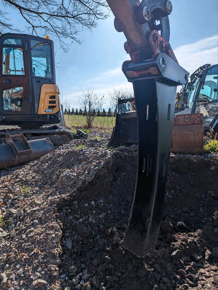 Für Minibagger, Drainage, Kabellöffel, Drainageschaufel 88cm in Teutschenthal