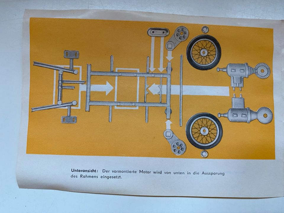 Modellauto Wartburg 1898 Rarität DDR Spielzeug in Dresden