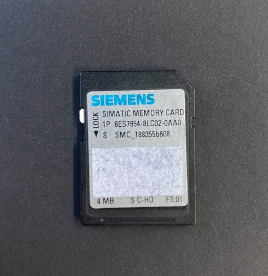 Siemens S7 Memory Card mit 4 MB 6ES7954-8LC02-0AA0 NEU in Passau