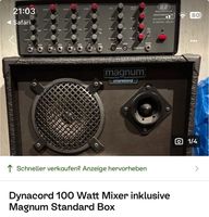 Dynacord Eminent IV 100 Watt Mixer & Digital Delay Niedersachsen - Bockhorn Vorschau