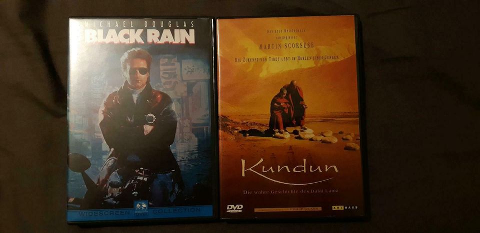Black Rain Michael Douglas / Kundun Martin Scorsese DVD Film in Mönchengladbach