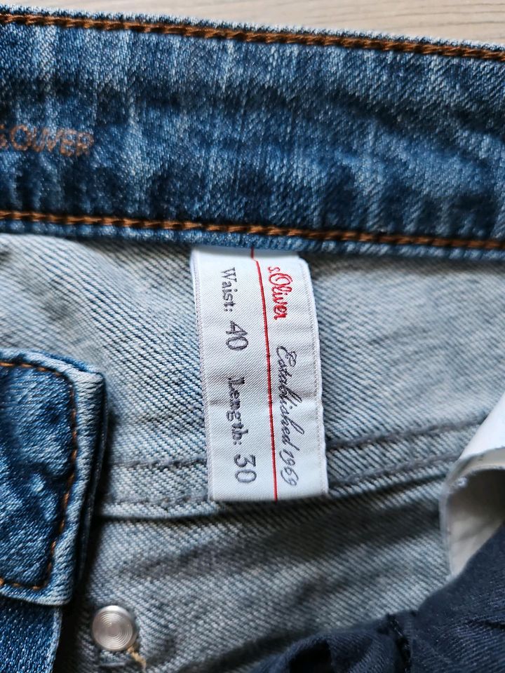 s.Oliver Jeans Größe 40 Länge 30  blau in Schwelm