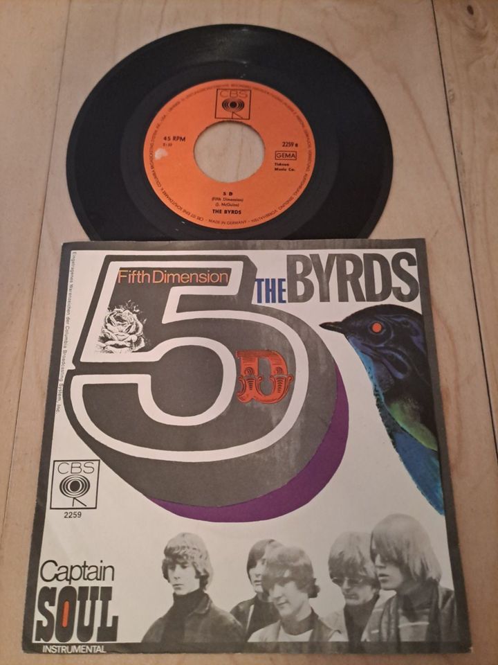 Vinyl Single The Byrds 5D (Fifth Dimension) in Passau