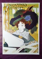 Jugendstil Poster, Kunst Poster Dekoratives Jugendstil Plakat... Baden-Württemberg - Tiefenbronn Vorschau