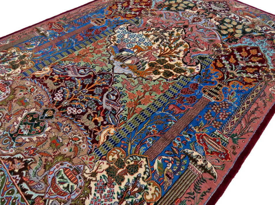 NEU 295x200cm Handgeknüpft Orientteppich Kashmar Perserteppich in Hamburg