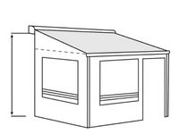 Seitenteil-Paar Residence G3, 6200 / 6300, Auszug 2,5 m, Höhe XXL Nordrhein-Westfalen - Recklinghausen Vorschau