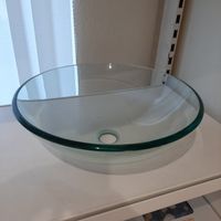 Aufsatz Hand Waschbecken Glas rund 40cm Sachsen - Auerbach (Vogtland) Vorschau