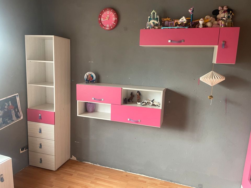 Kinderzimmer Mädchen pink rosa komplett oder einzeln in Neuhofen