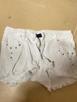Hotpant Damen 34 weiß Bayern - Würzburg Vorschau