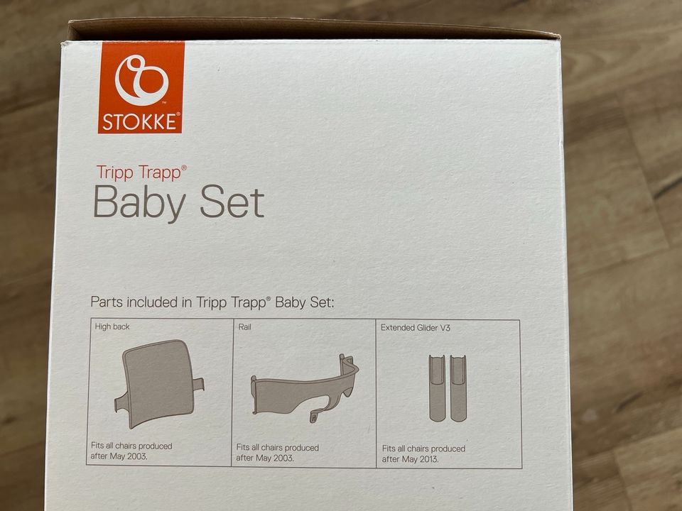 Tripp Trapp Baby Set in weiß von STOKKE: wie neu! in Bedburg