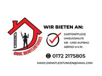 Gartenarbeiten, Abriss-und Aufräumarbeiten, Umzugshelfer u.v.m. Bayern - Kitzingen Vorschau