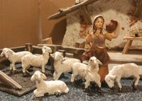 Krippenfiguren, Schafe Krippe, Tierfiguren, Modellbau, Puppenhaus Bayern - Wertingen Vorschau