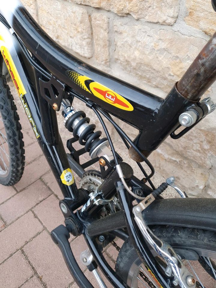 Fahrrad Mountainbike Fully Wheelworx  24 Zoll Kinderfahrrad in Eisenberg 