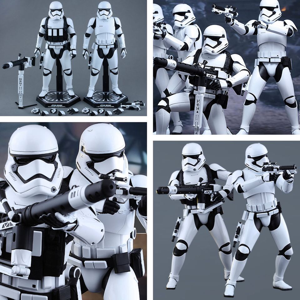 Star Wars First Order Stormtrooper Set 1:6 Figuren Hot Toys in Angelmodde