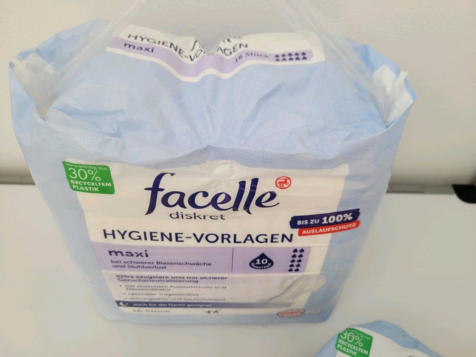 Hygienevorlagen * 1 Packung 16 Stück + 2 Stück in Hagelstadt