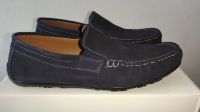 DreiMaster Slipper Loafer Mokassins blau Leder 44 NEU #sale Saarbrücken-Mitte - St Johann Vorschau