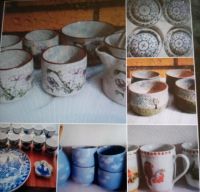 Keramik Steingut Delft Tee Service Becher Kanne Teller Aachen - Aachen-Brand Vorschau