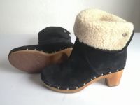 Damen Winter Schuhe Stiefel Booties Boots UGG Gr 39 schwarz Leder Duisburg - Friemersheim Vorschau