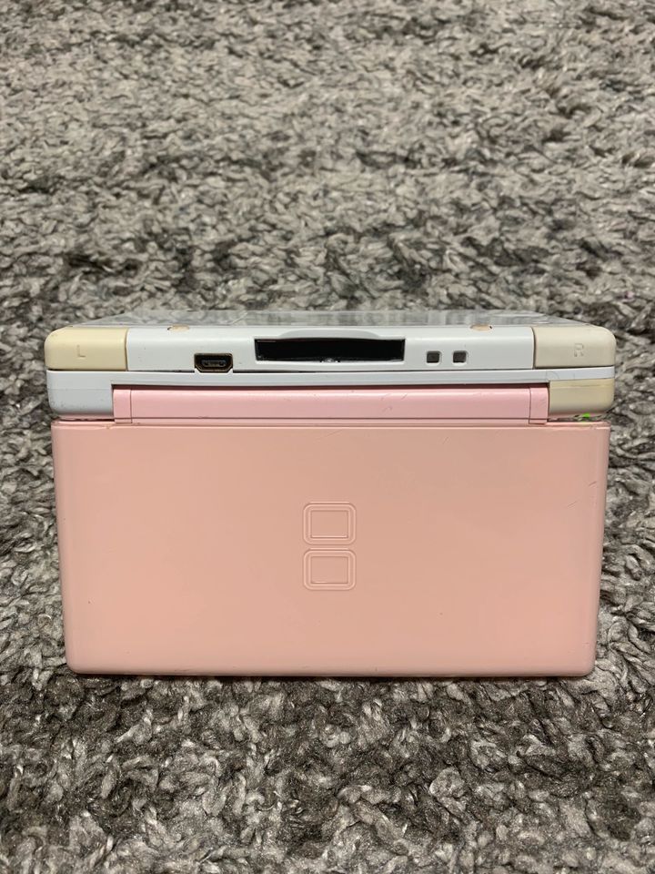 Nintendo DS Lite Pink Handheld Spielekonsole Konsole + Kabel TOP✅ in Wöllstein