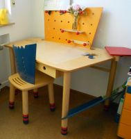 HABA Skibbel Schreibtisch-Set: Stuhl, Tisch, Rollcontainer Aachen - Kornelimünster/Walheim Vorschau