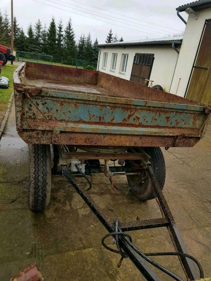 Anhänger THK5 Kipper, Druckluft Bremsanlage in Semlow