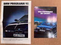 2 Prospekte M3 Coupé und BMW Gesamtprogramm  1990 Baden-Württemberg - Gerlingen Vorschau