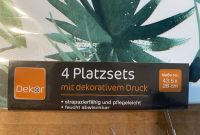 Platzset 4 teilig mit Monstera Blätter Motiv Baden-Württemberg - Müllheim Vorschau