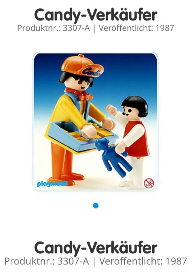 Playmobil 3307 Candy Verkäufer in OT Ubstadt