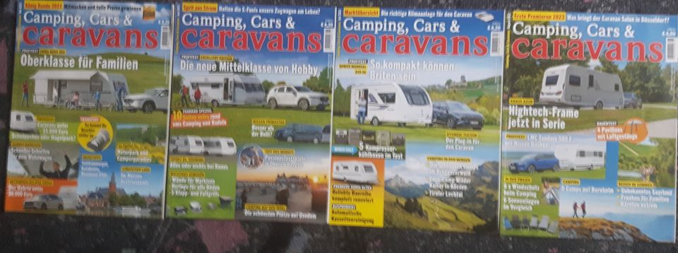 12 x Camping, Cars & Caravans Zeitschrift Nr. 01-12/2022, wie neu in Erkelenz
