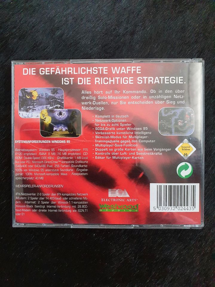 Command & Conquer Teil 2 Alarmsrufe Rot PC Spiel in Lörrach