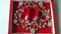 Bauchtanz Glitzer Strass Set Collier & Ohrclips Blumen Ägypten Baden-Württemberg - Grafenau Vorschau