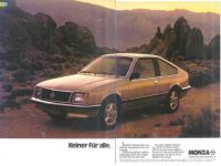 Opel Monza - Keiner für alle. Nordrhein-Westfalen - Recklinghausen Vorschau