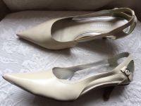 Pumps echt Leder beige Bayern - Kempten Vorschau