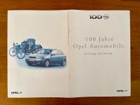 Opel Propekt 100 Jahre Automobile Nordrhein-Westfalen - Hamminkeln Vorschau