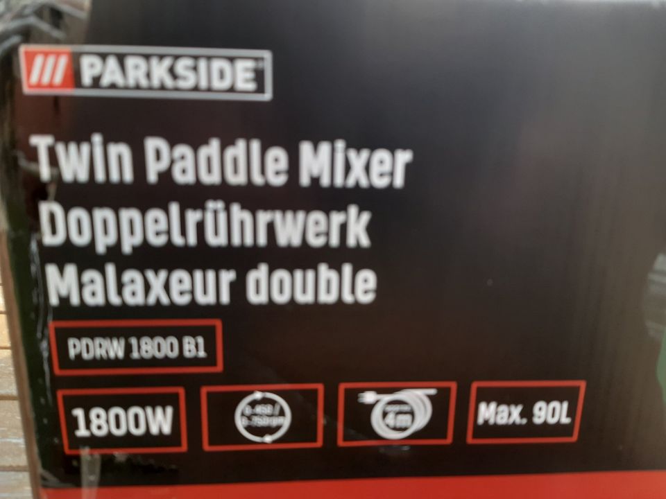 PARKSIDE Doppelrührwerk »PDRW 1800 B1« elektr. Drehzahlregelung in Sachsen  - Bad Gottleuba-Berggießhübel | Heimwerken. Heimwerkerbedarf gebraucht  kaufen | eBay Kleinanzeigen ist jetzt Kleinanzeigen