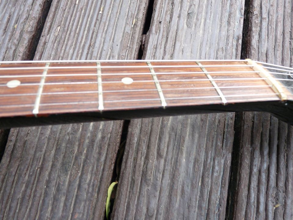 ⭐Vintage Gitarre HÖFNER 164 V 1963 neu aufgebaut⭐TOP Zustand ⭐ in Helmstadt-Bargen