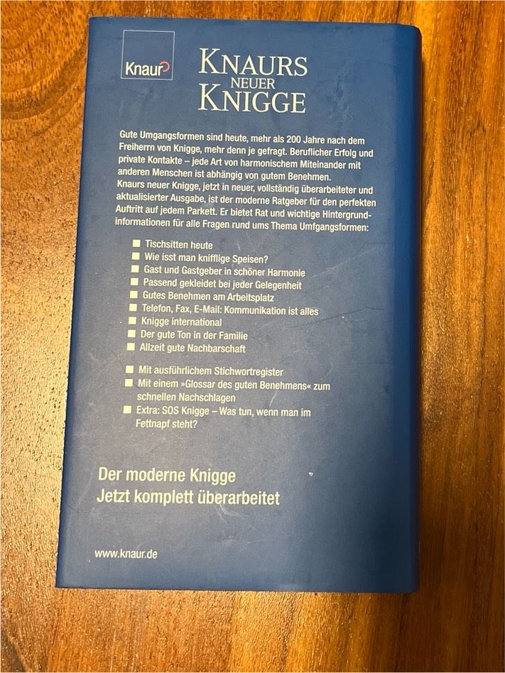 Knauer Neuer Knigge in Düsseldorf