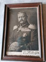 Altes Bild von Hindenburg von 1914 mit Widmung Bayern - Königsfeld Vorschau