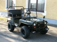 Mini Willys Jeep 110ccm Schaltgetriebe Hillbil Bayern - Wald Oberpf. Vorschau