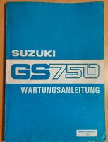 Wartungsanleitung für SUZUKI GS 750 Niedersachsen - Neustadt am Rübenberge Vorschau